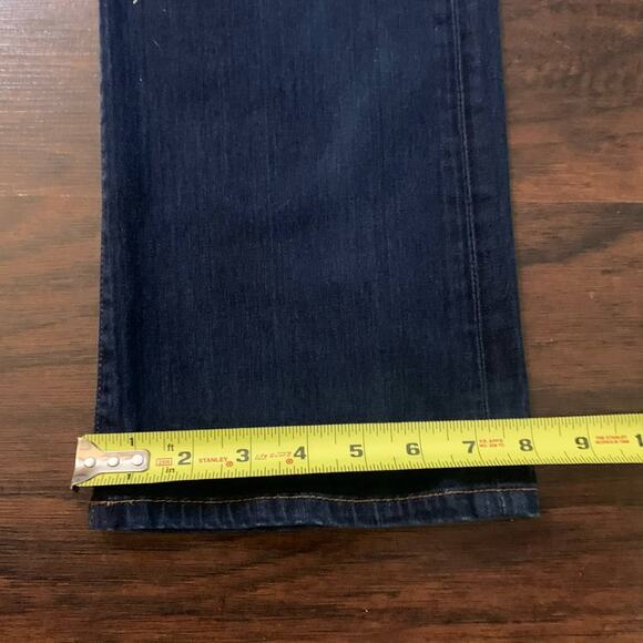 J Brand dark wash slim boot leg Starless jeans size 30 - Picture 13 of 14